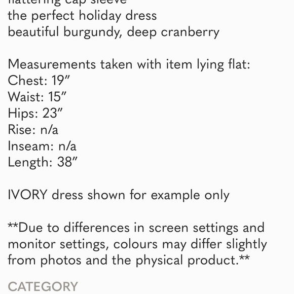 Silk J Crew Burgundy Cocktail Dress - Picture 4 of 4